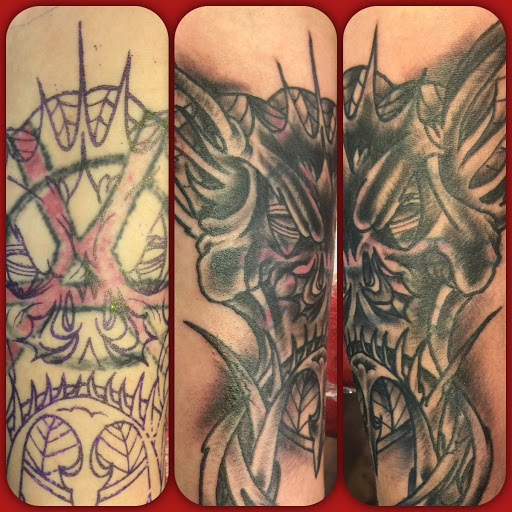 Explore ca tattoo ideas, creative tattoo ideas in Pittsburgh, available at Godspeed Tattoo and Body Piercing
