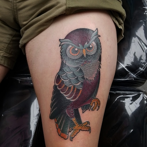 Explore tattoo ideas for family initials, creative tattoo ideas in Leesburg, available at Trademark Body Art