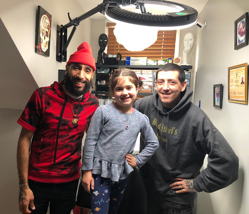 Explore manchester united tattoo ideas, creative tattoo ideas in Sayville, available at Dark Timez Tattoo and Piercing