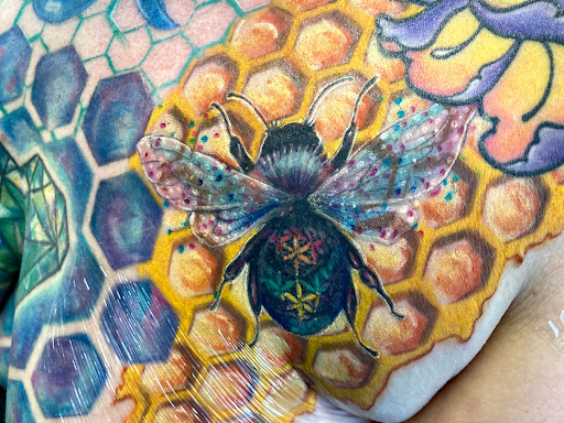 Explore simple dragon tattoo ideas, creative tattoo ideas in Eugene, available at Whiteaker Tattoo Collective