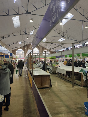 La halle du marché à Saint-Amand-Montrond