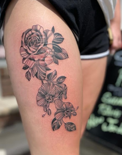 Explore tattoo ideas for men shoulder, creative tattoo ideas in Butler, available at Red Parlour Tattoo & Piercing NJ