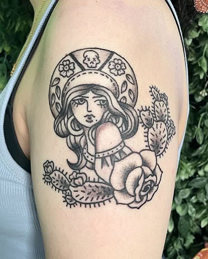 Explore newborn tattoo ideas, creative tattoo ideas in Modesto, available at Dying Art Tattoo