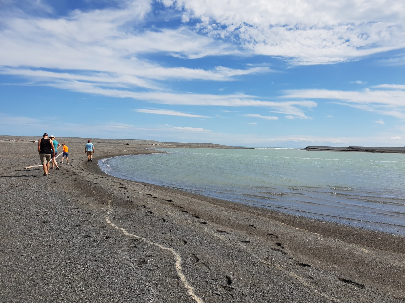 Foto di Lake Ferry Beach zona selvaggia
