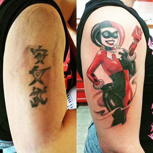 Explore luke combs tattoo ideas, creative tattoo ideas in Hampton, available at Blue Horseshoe Tattoo and Body Piercing