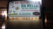 Da Nello take away trattoria pizzeria à Sorrento menu