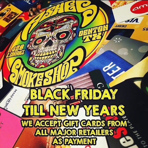 Tobacco Shop «Ashes Smoke Shop Denton», reviews and photos, 420 S Carroll Blvd #105, Denton, TX 76201, USA