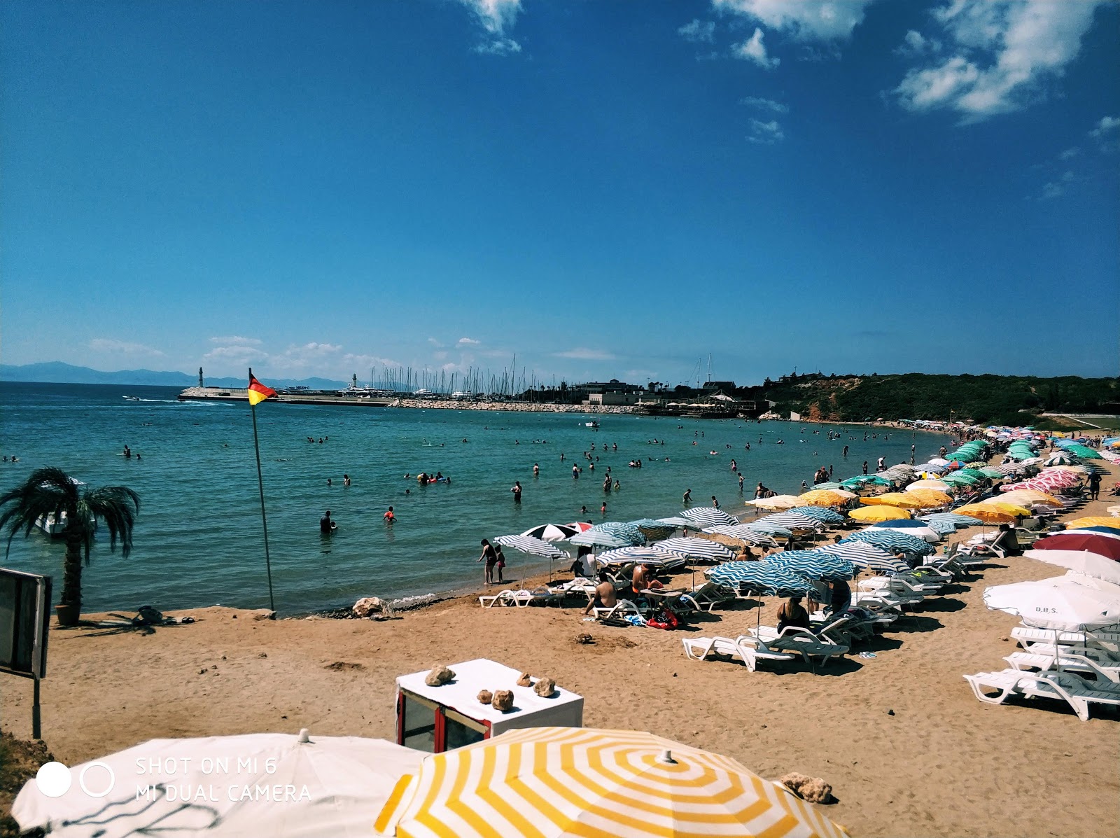 Foto van Didim resort beach met kleine baai