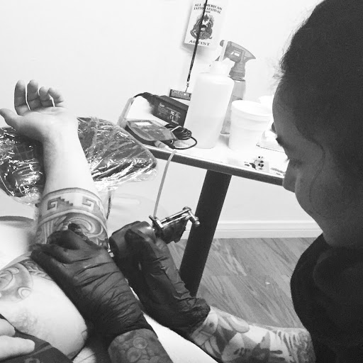 Explore mirrored tattoo ideas, creative tattoo ideas in Maywood, available at Colibri Tattoo Studio