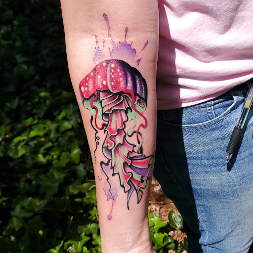 Explore santa tattoo ideas, creative tattoo ideas in Bellingham, available at Beluga Palooza Tattoo