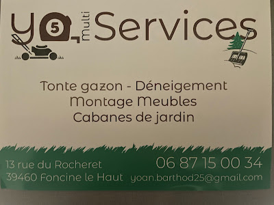 Yo-services à Foncine-le-Haut