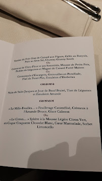 Restaurant La Garenne à Dracy-le-Fort carte