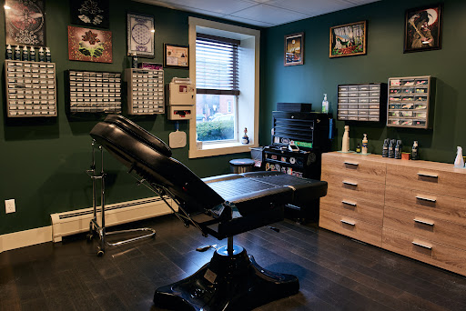 Find best dog tattoo ideas for your next unique tattoo in Portland at Brass & Briar Studios