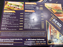 Menu / carte de Trend Sandwiches à Bremerhaven