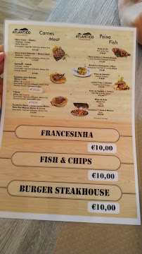 Restaurant portugais Atlântico Azorean Restaurant à Vila Franca do Campo (la carte)