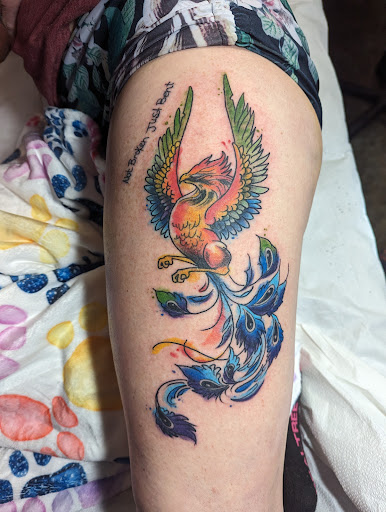 Explore april birthday tattoo ideas, creative tattoo ideas in Bloomington, available at Til Death Tattoo And Piercing Parlor