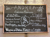 Restaurant italien Ristorante Pizzería Andrea à Rome - menu / carte