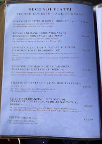 Carte du Restaurant Grotto Bagat à Lavena Ponte Tresa