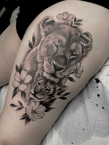 Explore hear no evil see no evil tattoo ideas, creative tattoo ideas in Edgewood, available at Wild Coyote Tattoo