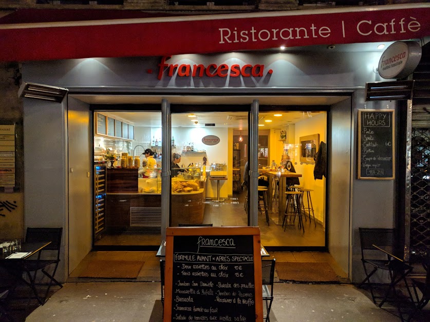 Restaurant Francesca Grands Boulevards 75009 Paris