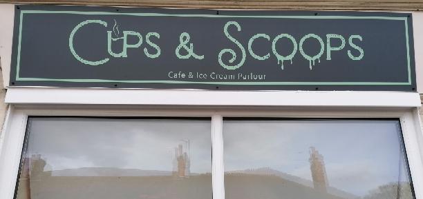 Cups and Scoops cafe and icecream parlour - Hull