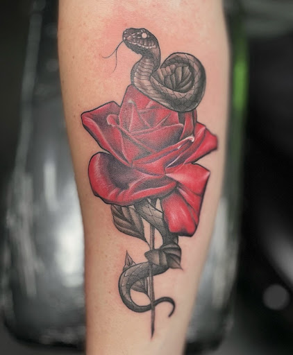 Explore minimalist lotr tattoo ideas, creative tattoo ideas in Peoria, available at Modern Ink Tattoo