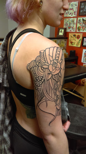 Explore tattoo ideas for chest, creative tattoo ideas in Fort Wayne, available at Grade A Tattoos and Body Piercing