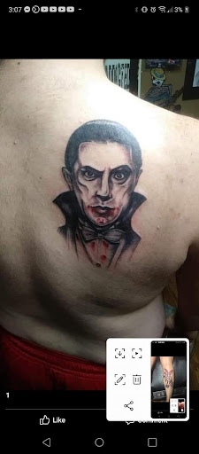 Explore mirror tattoo ideas, creative tattoo ideas in Muncie, available at Obscura Tattoo shop and Oddity Collective