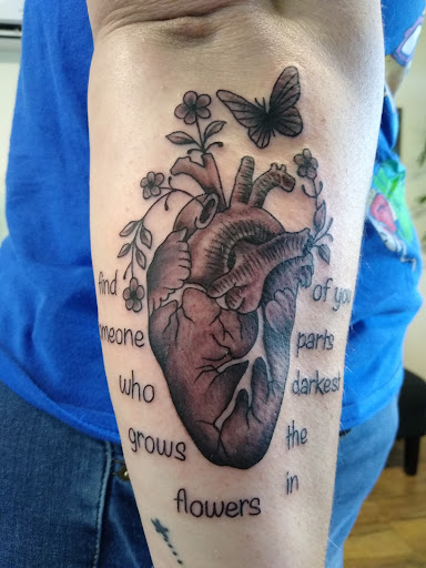 Explore under eye tattoo ideas, creative tattoo ideas in New Braunfels, available at To The Moon Tattoo Studio