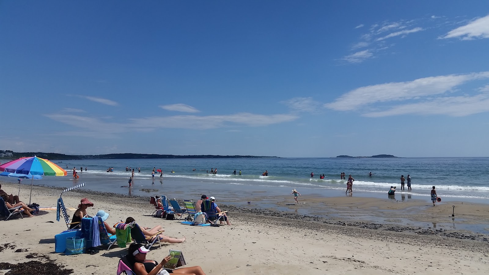 Scarborough beach'in fotoğrafı düz ve uzun ile birlikte
