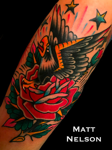 Explore monopoly tattoo ideas, creative tattoo ideas in Virginia Beach, available at Salt Water Tattoo