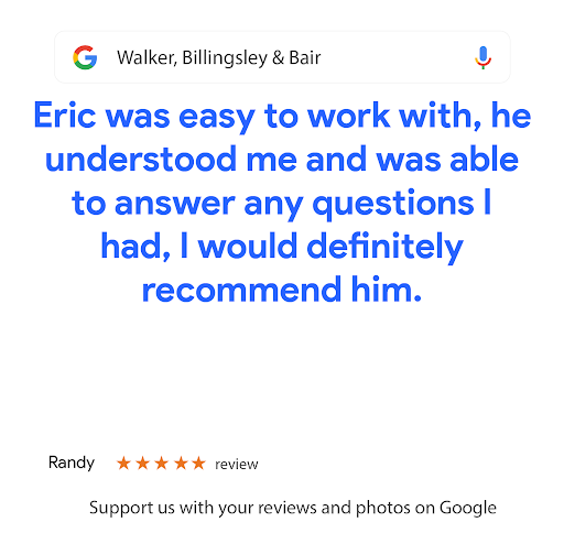 General Practice Attorney «Walker, Billingsley & Bair», reviews and photos