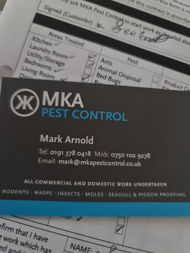 Reviews of MKA Pest Control in Durham - Pest control service