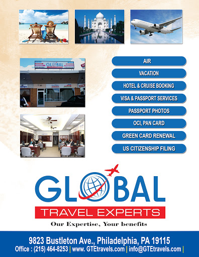 Travel Agency «Global Travel Experts», reviews and photos, 9823 Bustleton Ave, Philadelphia, PA 19115, USA