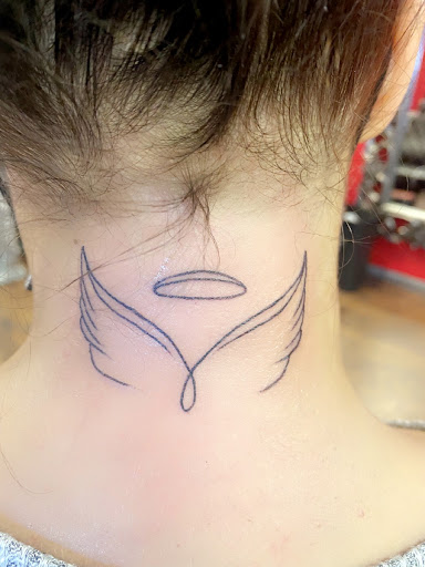 Explore son name tattoo ideas for mom, creative tattoo ideas in Bronx, available at Sinner tattoo studios llc