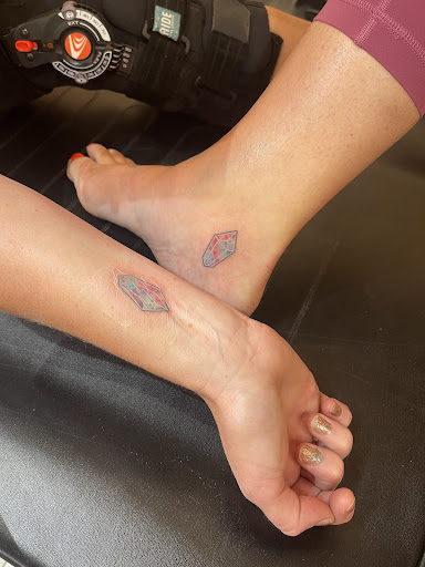 Explore cover up tattoo ideas on ankle, creative tattoo ideas in Avon, available at Avanti Tattoo