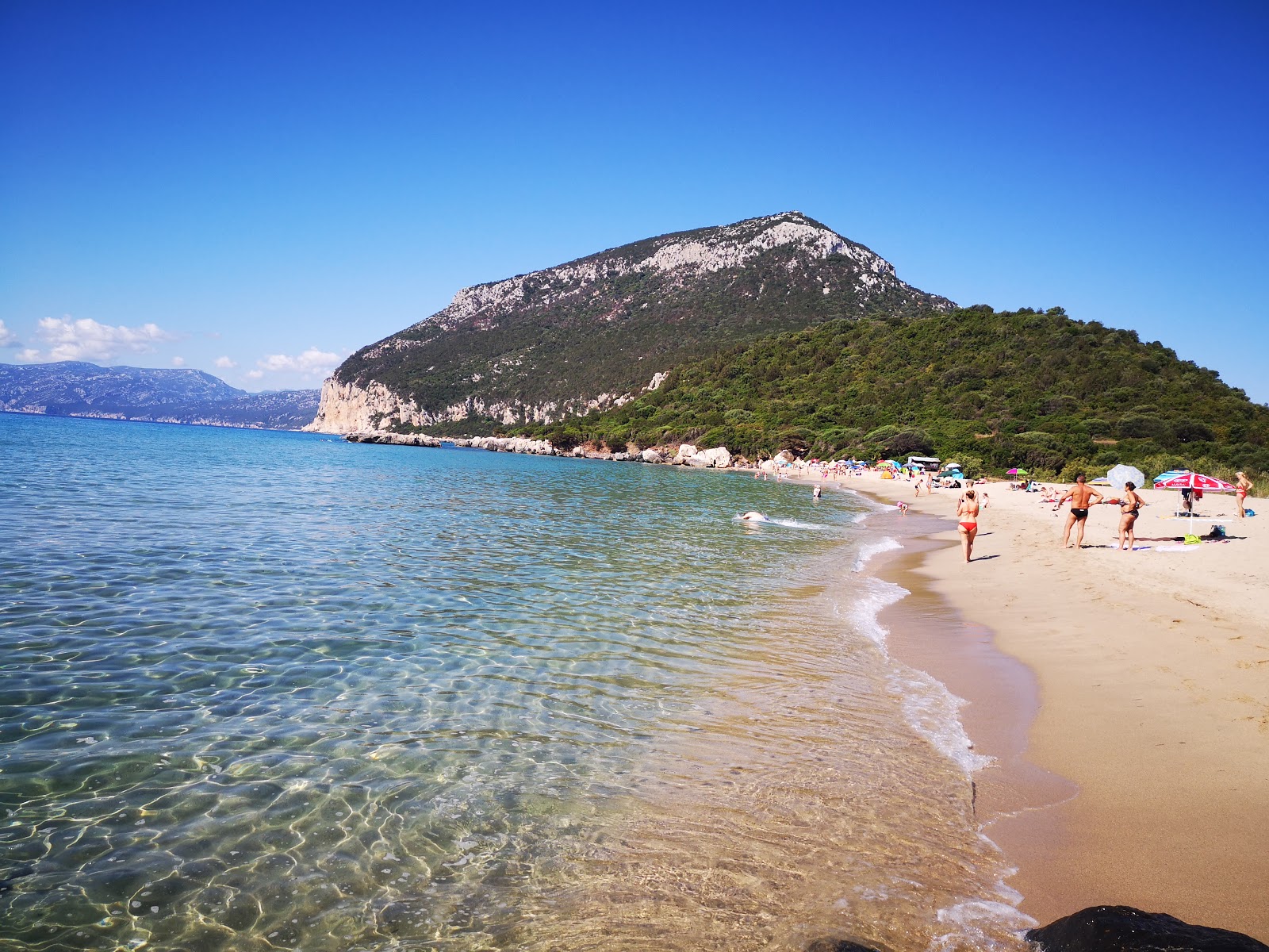 Valokuva Spiaggia di Cartoeista. sijaitsee luonnonalueella