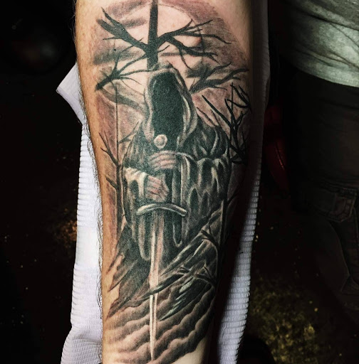 Explore redwood tattoo ideas, creative tattoo ideas in Louisburg, available at Lewter Tattoos and Piercing