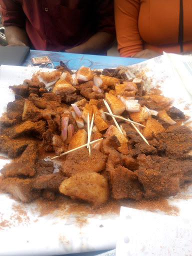 Suya Spot, Akerele St, Surulere, Lagos, Nigeria, Seafood Restaurant, state Lagos