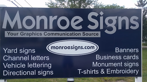 Sign Shop «Monroe Signs», reviews and photos, 12035 Telegraph Rd, Carleton, MI 48117, USA