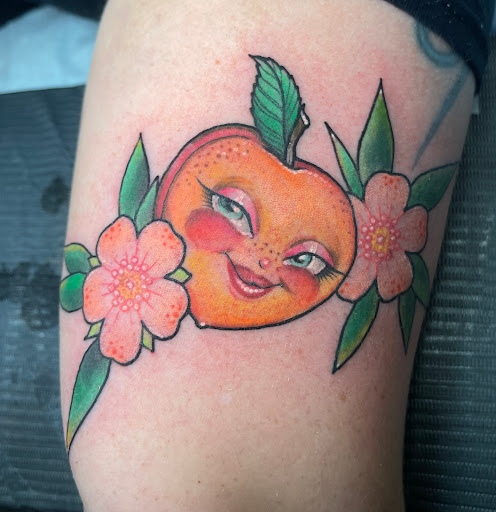 Explore nautical star tattoo ideas, creative tattoo ideas in San Diego, available at Crybaby Tattoo