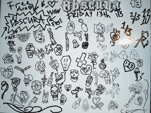 Find angels tattoo ideas for your next unique tattoo in Muncie at Obscura Tattoo shop and Oddity Collective