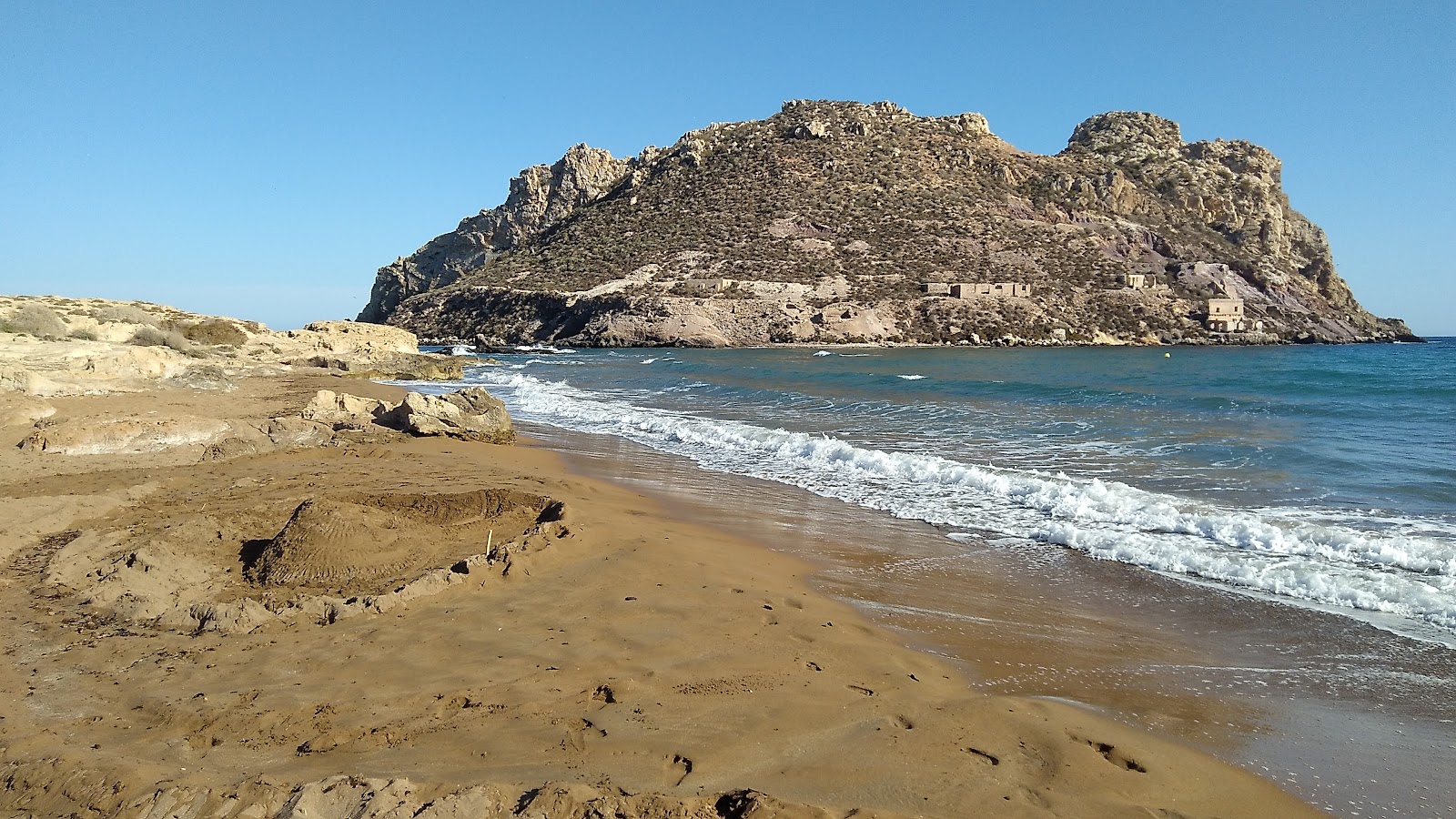 La Playa Amarilla'in fotoğrafı çok temiz temizlik seviyesi ile