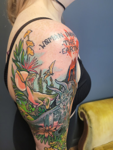 Explore hairline tattoo ideas male, creative tattoo ideas in Anniston, available at Lucid Dreams Tattoos and Piercings