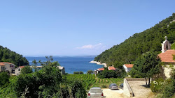 Foto von Stiniva beach mit kleine bucht