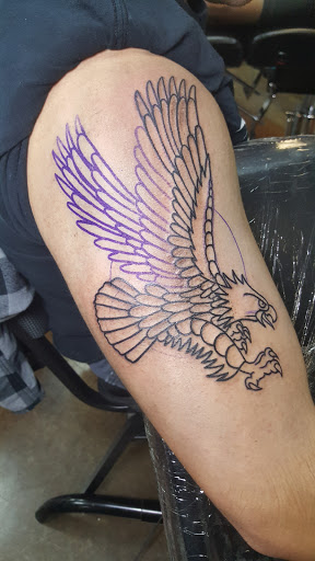 Explore tattoo ideas for grandfather, creative tattoo ideas in Arlington, available at Urbans Tattoo & Piercing Studio