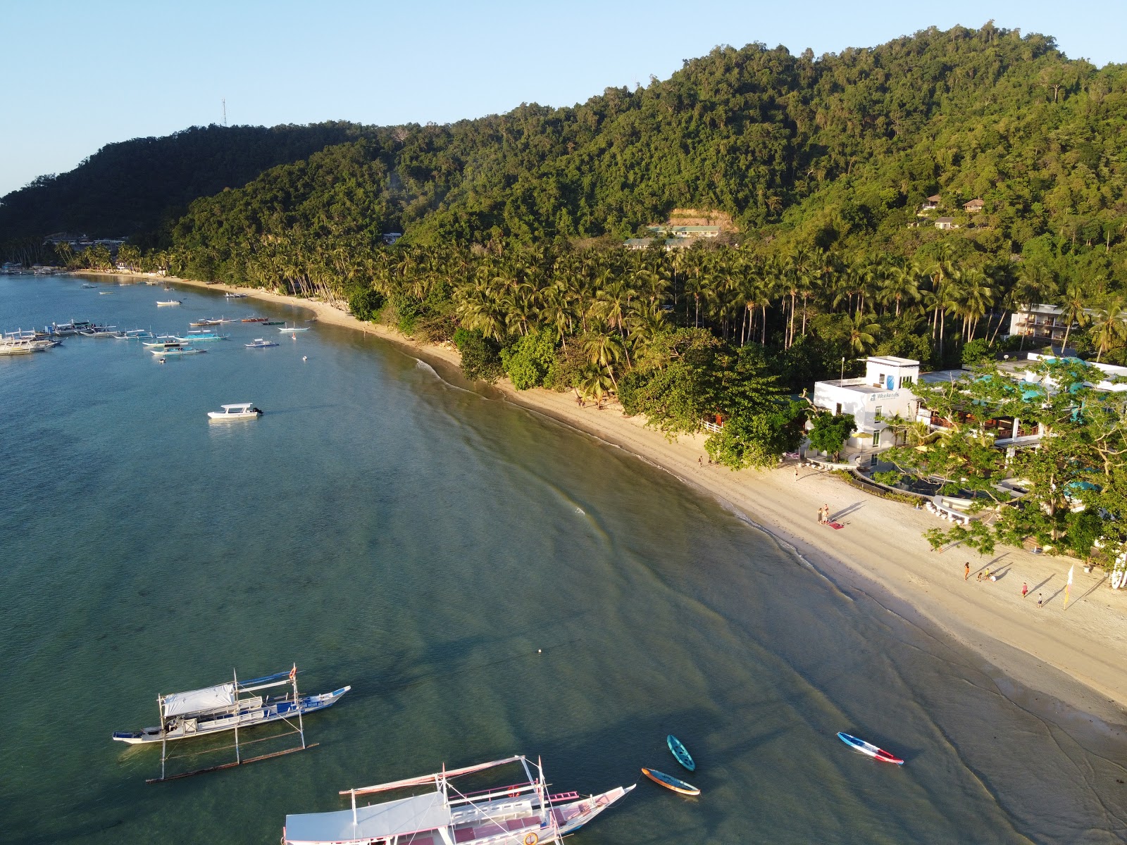 Foto de Corong Corong Beach com muito limpo nível de limpeza