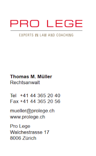 Thomas M. Müller - Zürich