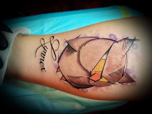 Explore cover up tattoo ideas male, creative tattoo ideas in Woodward, available at Paper Street Tattoo Company