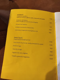 Menu du Ristorante Leandro's à Serre